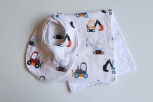 Load image into Gallery viewer, Tractor Burp Cloth