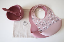 Load image into Gallery viewer, Rainbow & Rose Baby Dinner Set