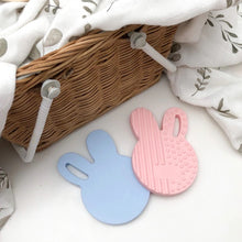 Load image into Gallery viewer, Bunny Silicone Teething Disc