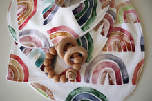 Load image into Gallery viewer, Autumn Rainbow Bib