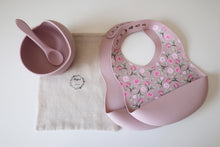 Load image into Gallery viewer, Flower & Dusty Pink Baby Dinner Set