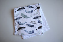 Load image into Gallery viewer, Ocean Creatures Burp Cloth