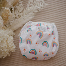 Load image into Gallery viewer, Pastel Rainbow Swimming Nappy