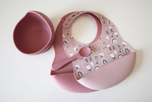Load image into Gallery viewer, Rainbow & Rose Baby Dinner Set