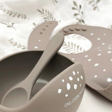 Load image into Gallery viewer, Silicone Scoop Bowl and Spoon Set