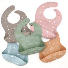 Load image into Gallery viewer, Silicone Catch Bib - ELEMENTAL