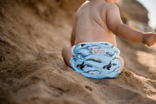 Load image into Gallery viewer, Whales Swimming Nappy