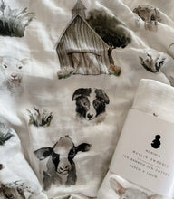 Load image into Gallery viewer, Farm Muslin Swaddle
