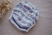 Load image into Gallery viewer, Slate Stripe Swimming Nappy