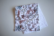 Load image into Gallery viewer, Native Flowers Burp Cloth