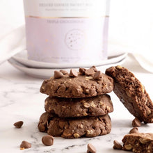 Load image into Gallery viewer, Triple Chocoholic Cookie Packet Mix