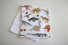 Load image into Gallery viewer, Jurassic Burp Cloth