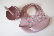 Load image into Gallery viewer, Flower & Dusty Pink Baby Dinner Set