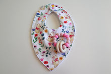 Load image into Gallery viewer, Springtime Winnie the Pooh Bib
