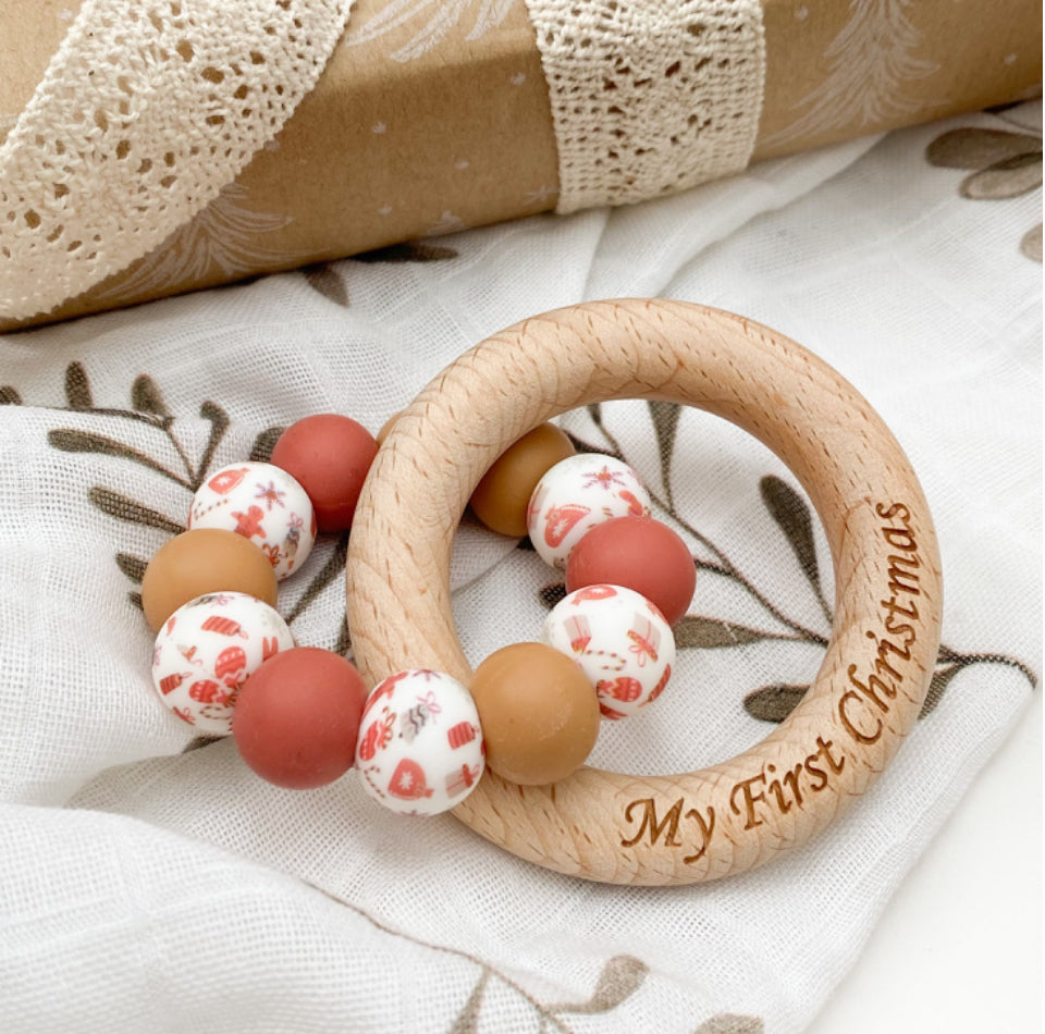 “My First Christmas” Duo Teether