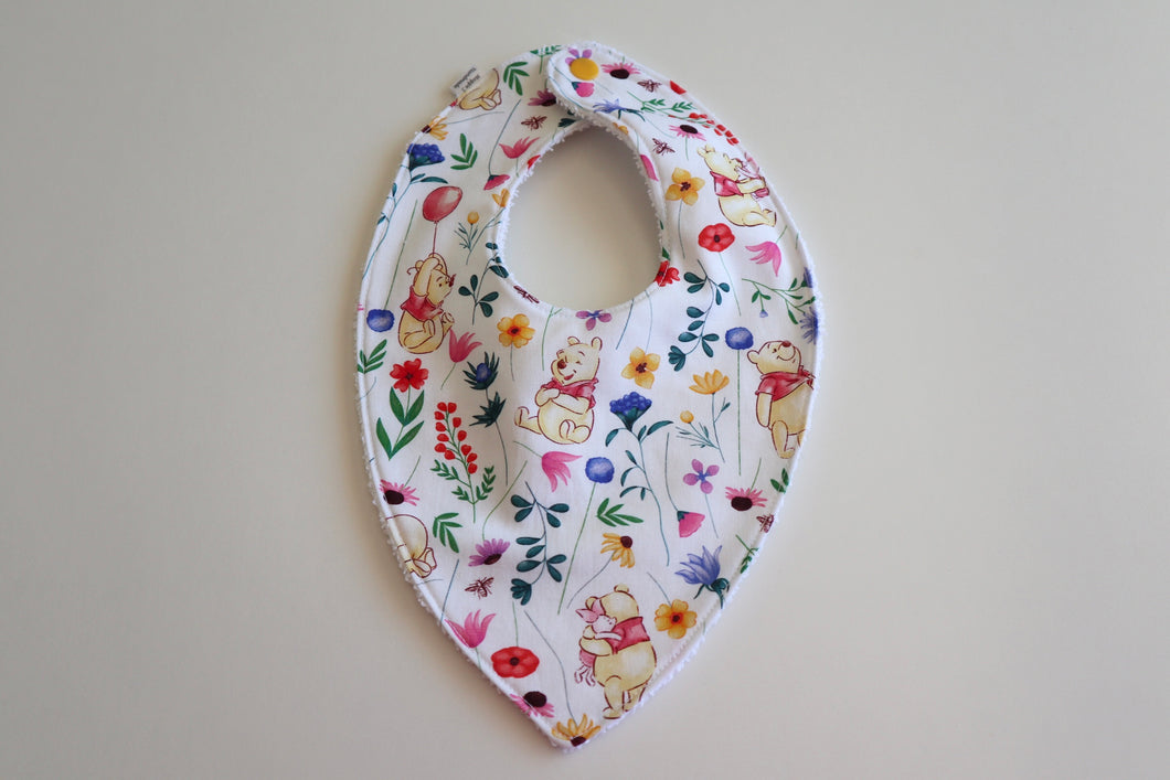 Springtime Winnie the Pooh Bib