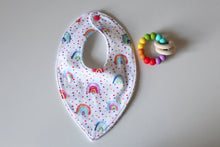Load image into Gallery viewer, Baby Rainbow Bib
