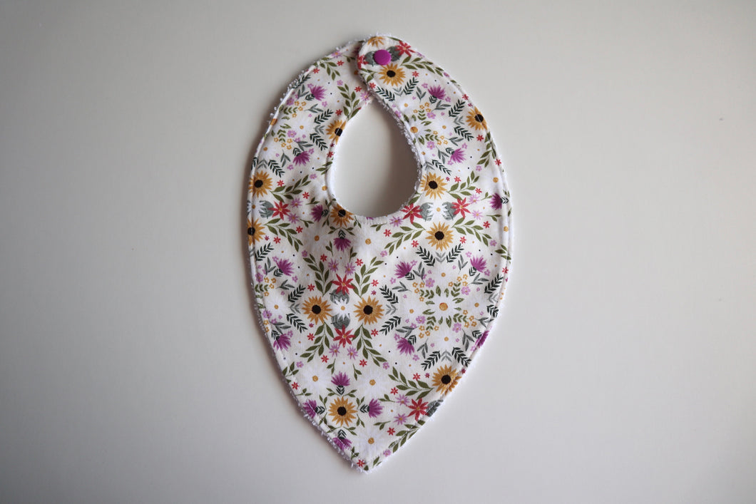 Yellow Flower Bib