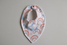 Load image into Gallery viewer, Rainbow Whales Bib
