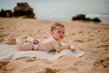 Load image into Gallery viewer, Earth Tones Rainbow Swimming Nappy
