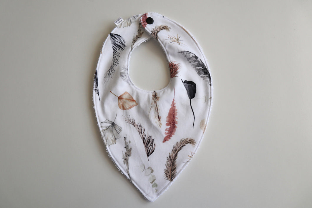 Boho Palm Leaf Bib