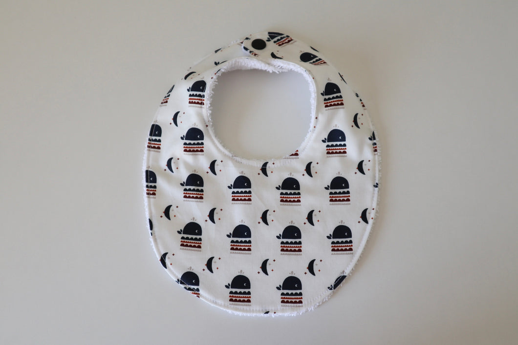 Tiny Whale Bib