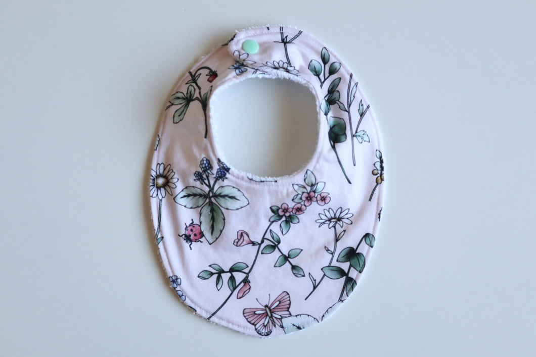 Pink Petal Bib