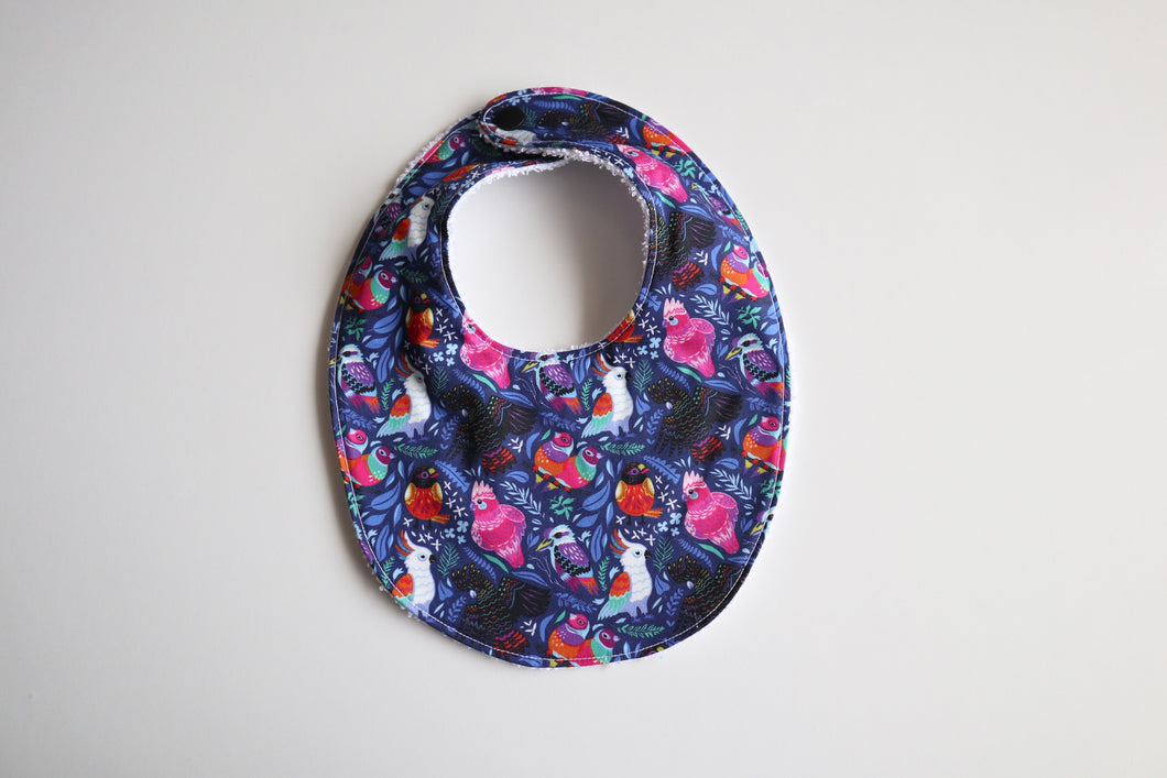 Henrietta Birds Bib