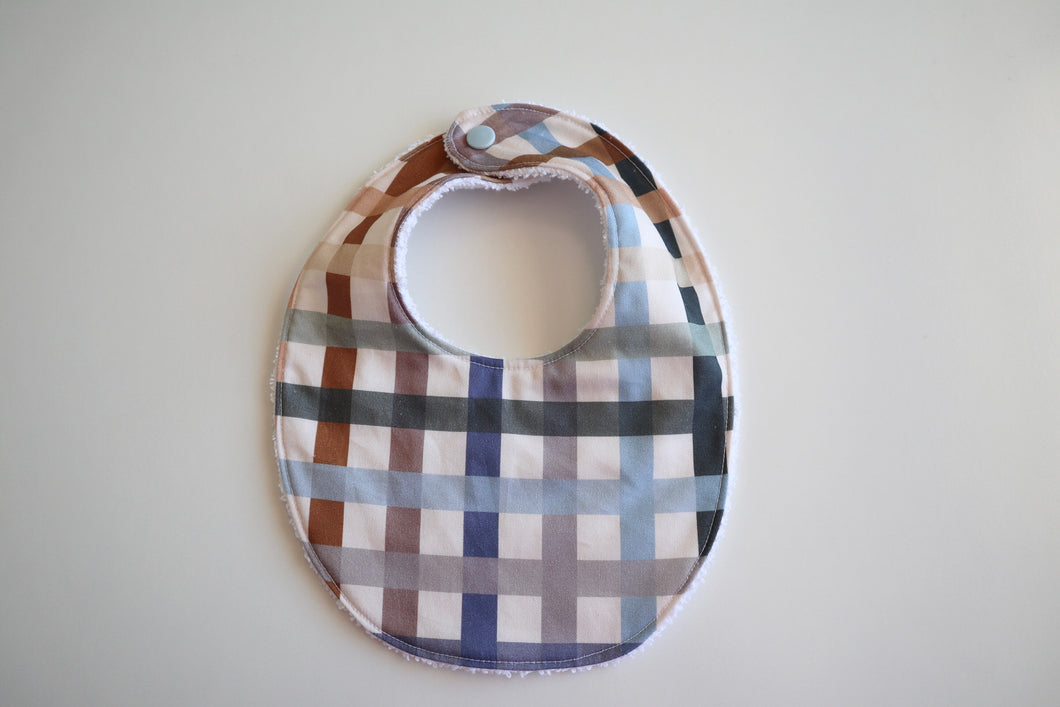 Boho Gingham Bib