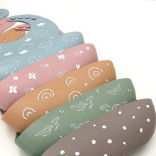Load image into Gallery viewer, Silicone Catch Bib - ELEMENTAL
