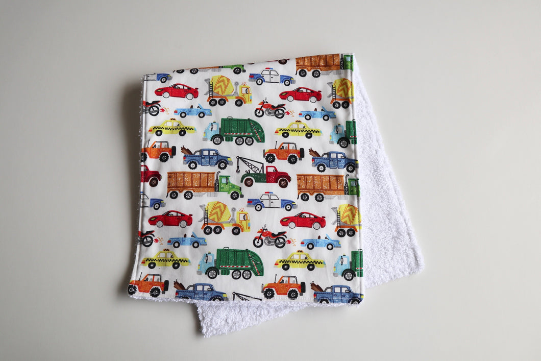 Traffic Burp Cloth