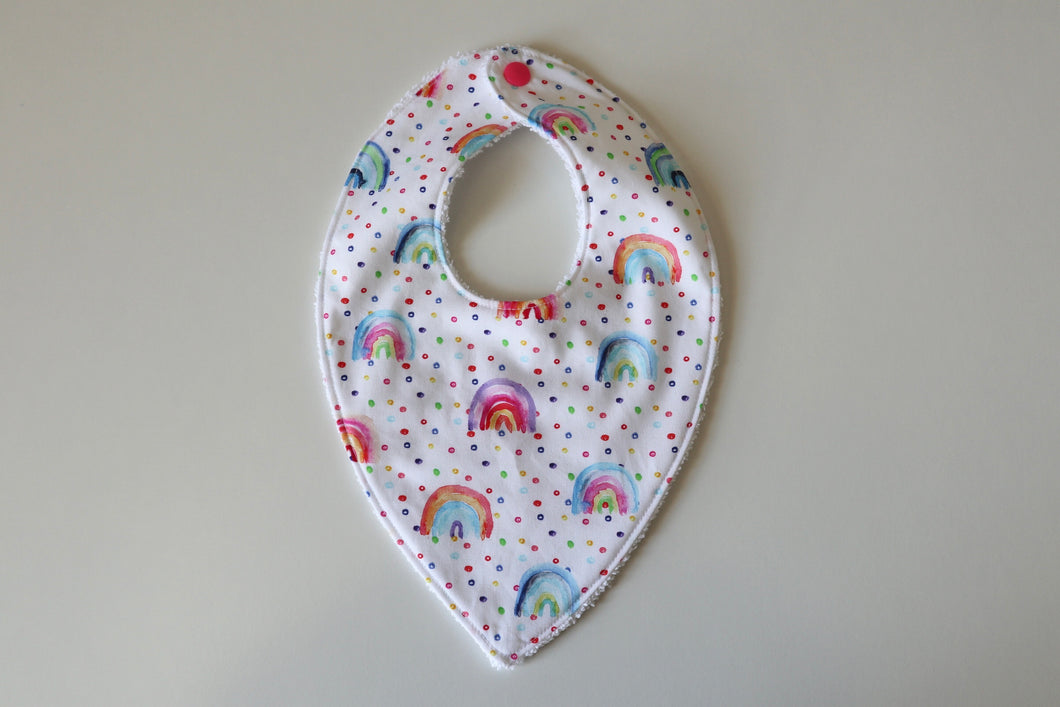Baby Rainbow Bib