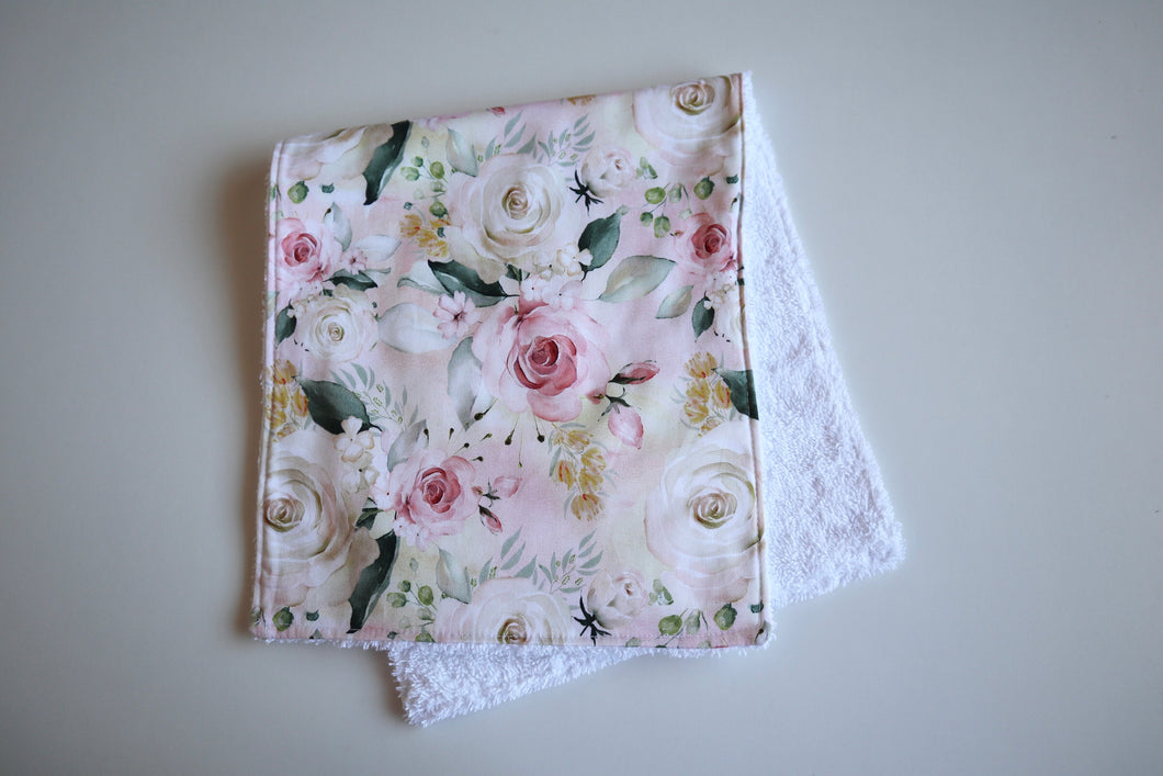 Clementine Burp Cloth