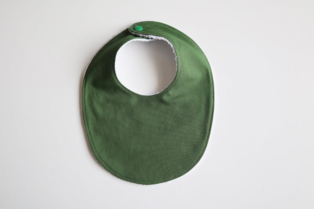 Forest Green Bib