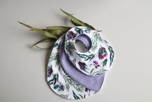 Load image into Gallery viewer, Purple Eucalypt Bib
