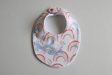 Load image into Gallery viewer, Rainbow Whales Bib
