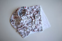 Load image into Gallery viewer, Native Flowers Burp Cloth
