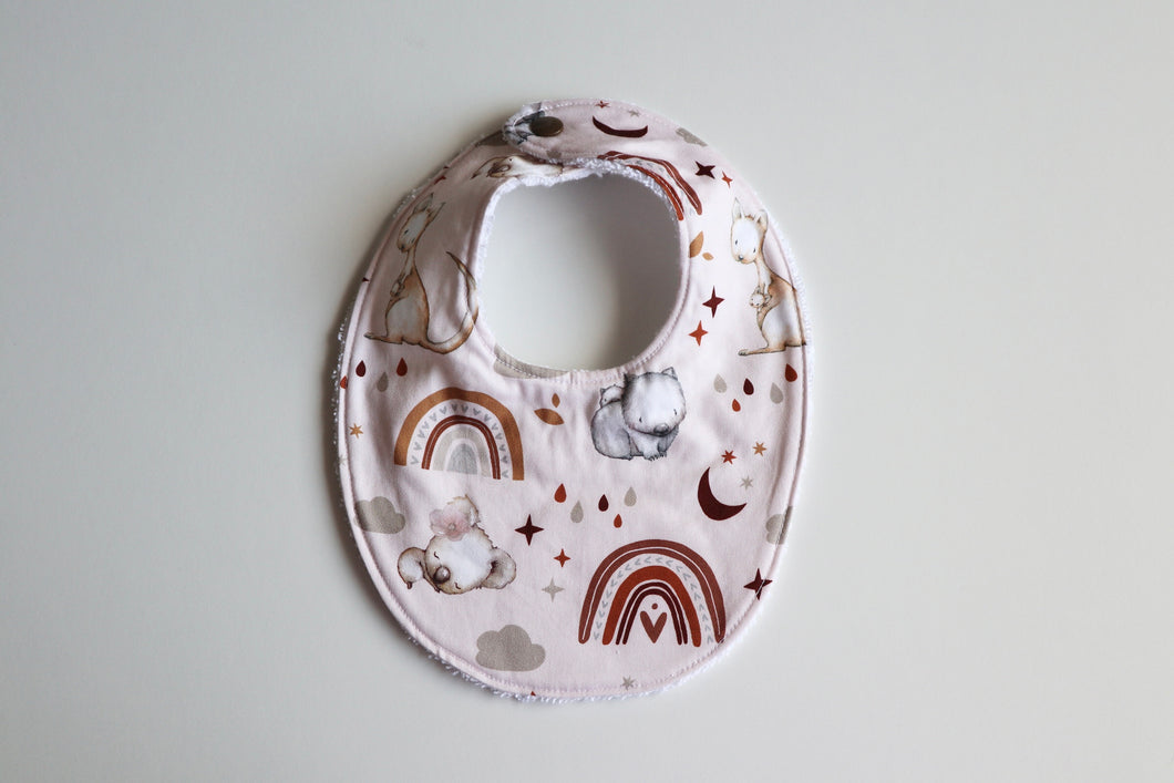Rainbow Kangaroo Bib