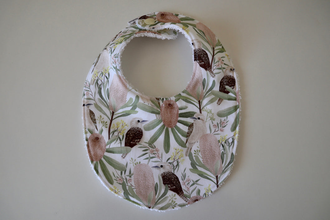 Kookaburra Banksia Bib