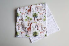 Load image into Gallery viewer, Wild Africa Burp Cloth
