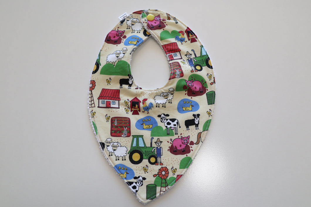 Cream Farmyard Bib