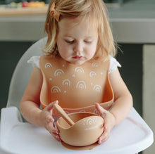 Load image into Gallery viewer, Silicone Scoop Bowl and Spoon Set
