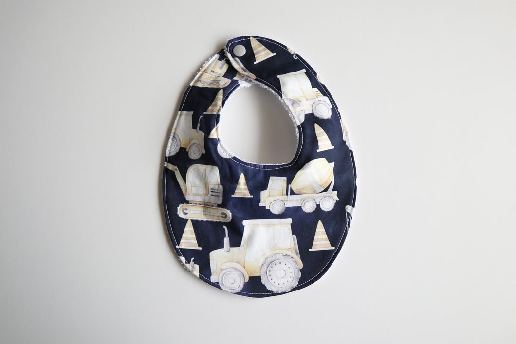 Riley Navy Bib