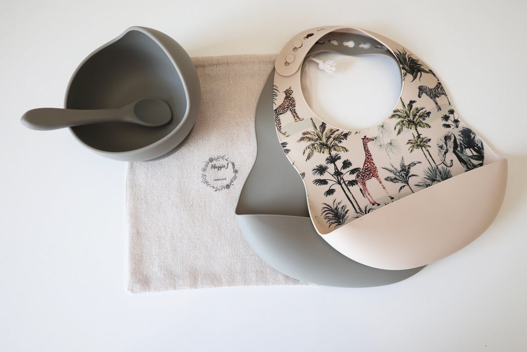 Safari & Sage Baby Dinner Set