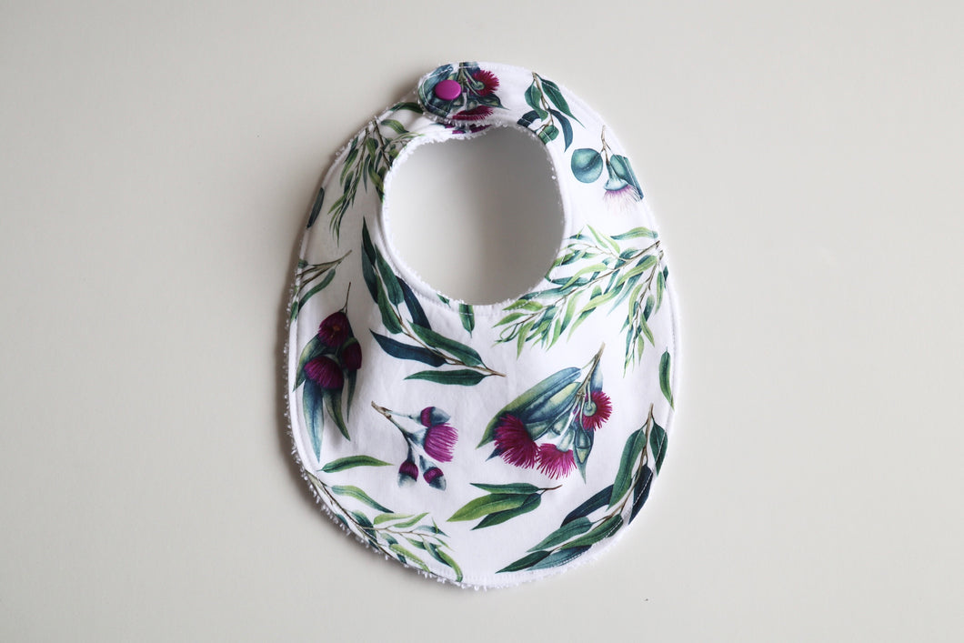 Purple Eucalypt Bib