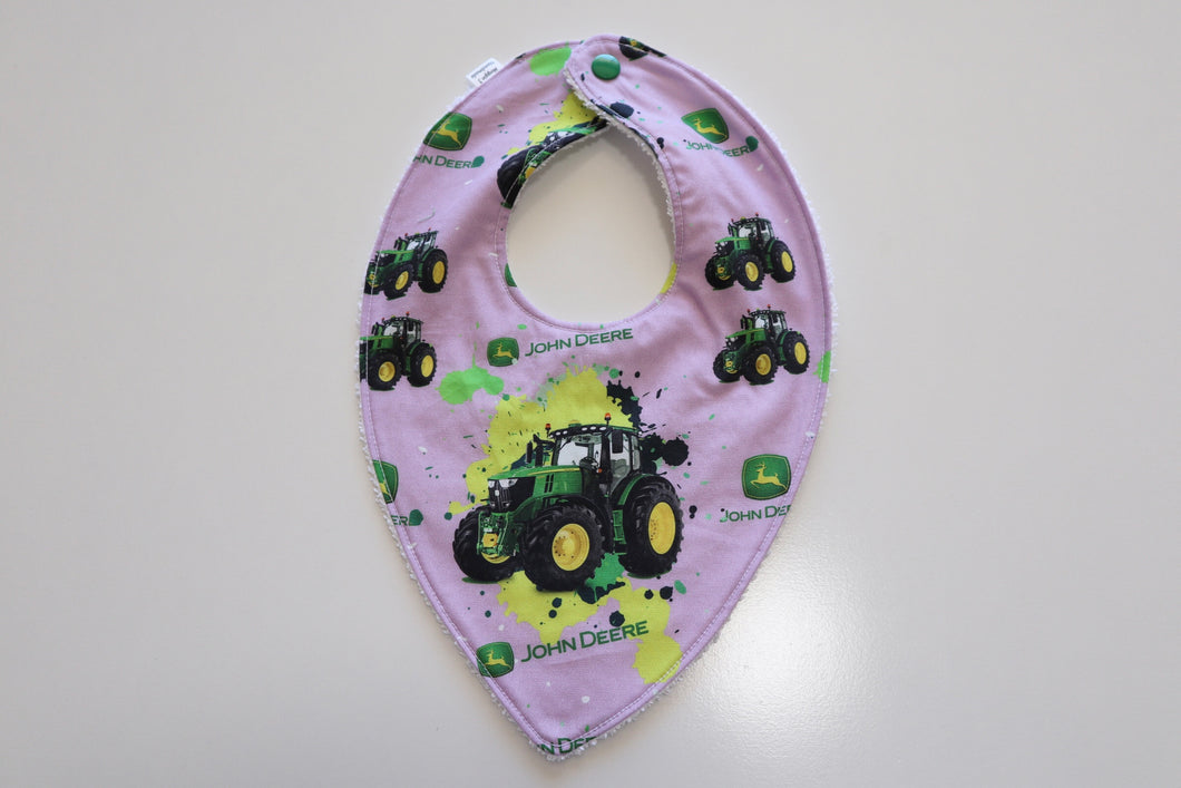 John Deere Mauve Bib
