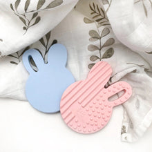 Load image into Gallery viewer, Bunny Silicone Teething Disc
