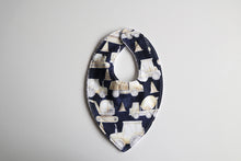 Load image into Gallery viewer, Riley Navy Bib
