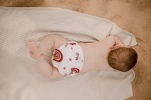 Load image into Gallery viewer, Earth Tones Rainbow Swimming Nappy
